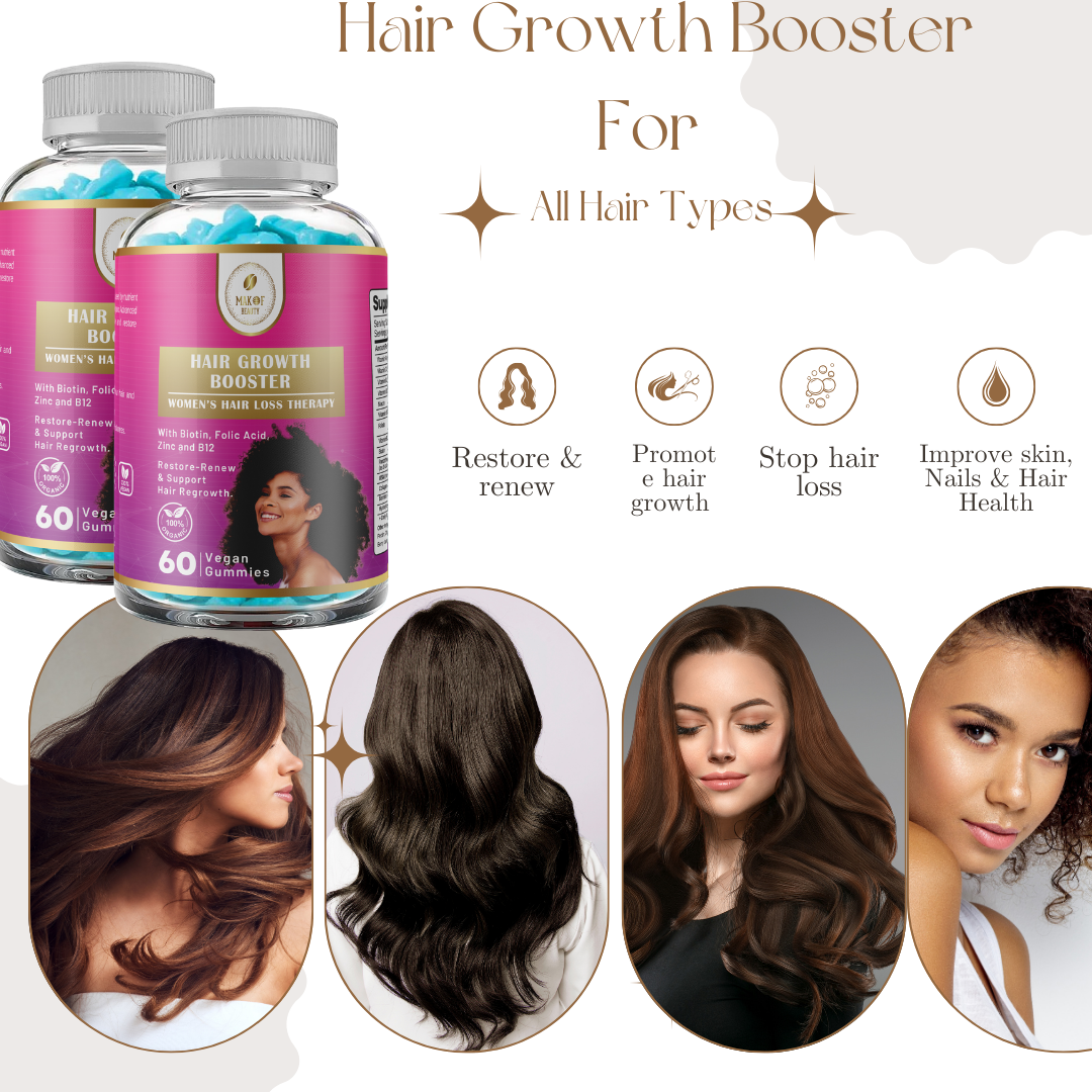 HAIR GROWTH VITAMINS. Supports healthy and long hair
