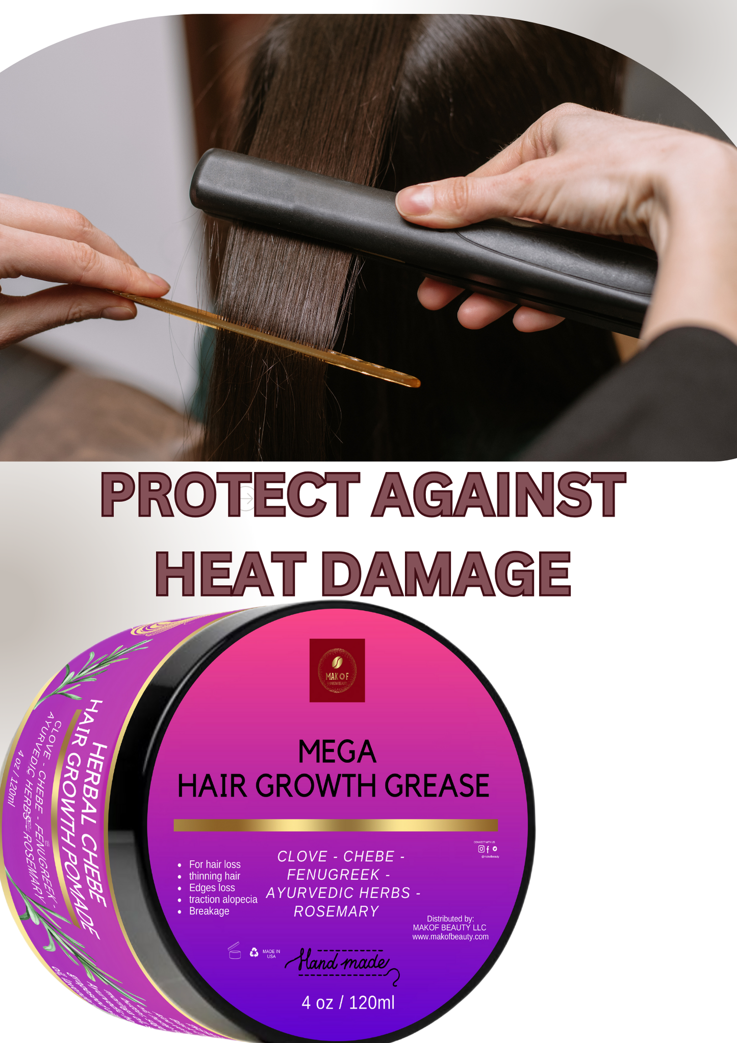 CHEBE MAGIC HAIR GROWTH GREASE (120ml)