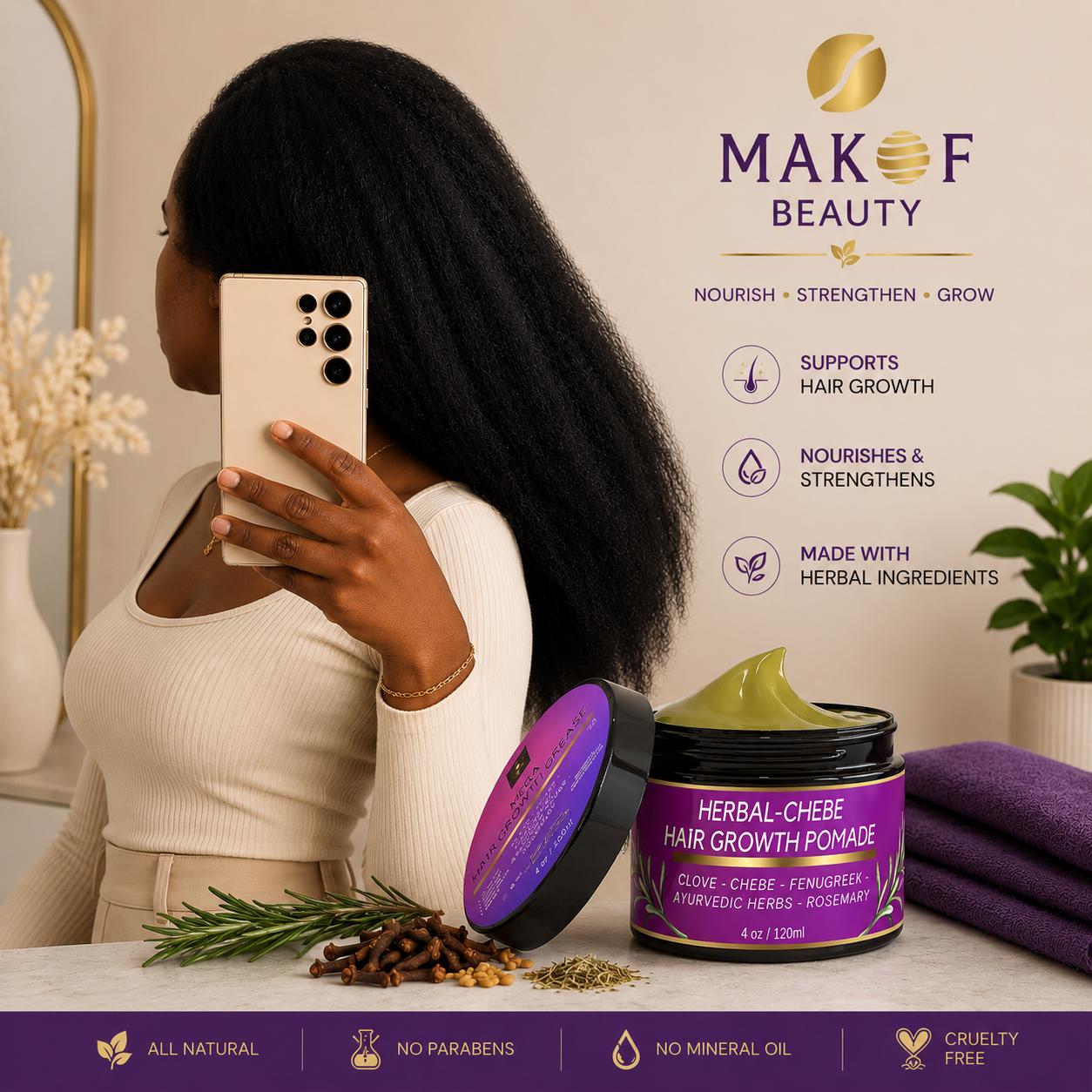 CHEBE MAGIC HAIR GROWTH GREASE (120ml)