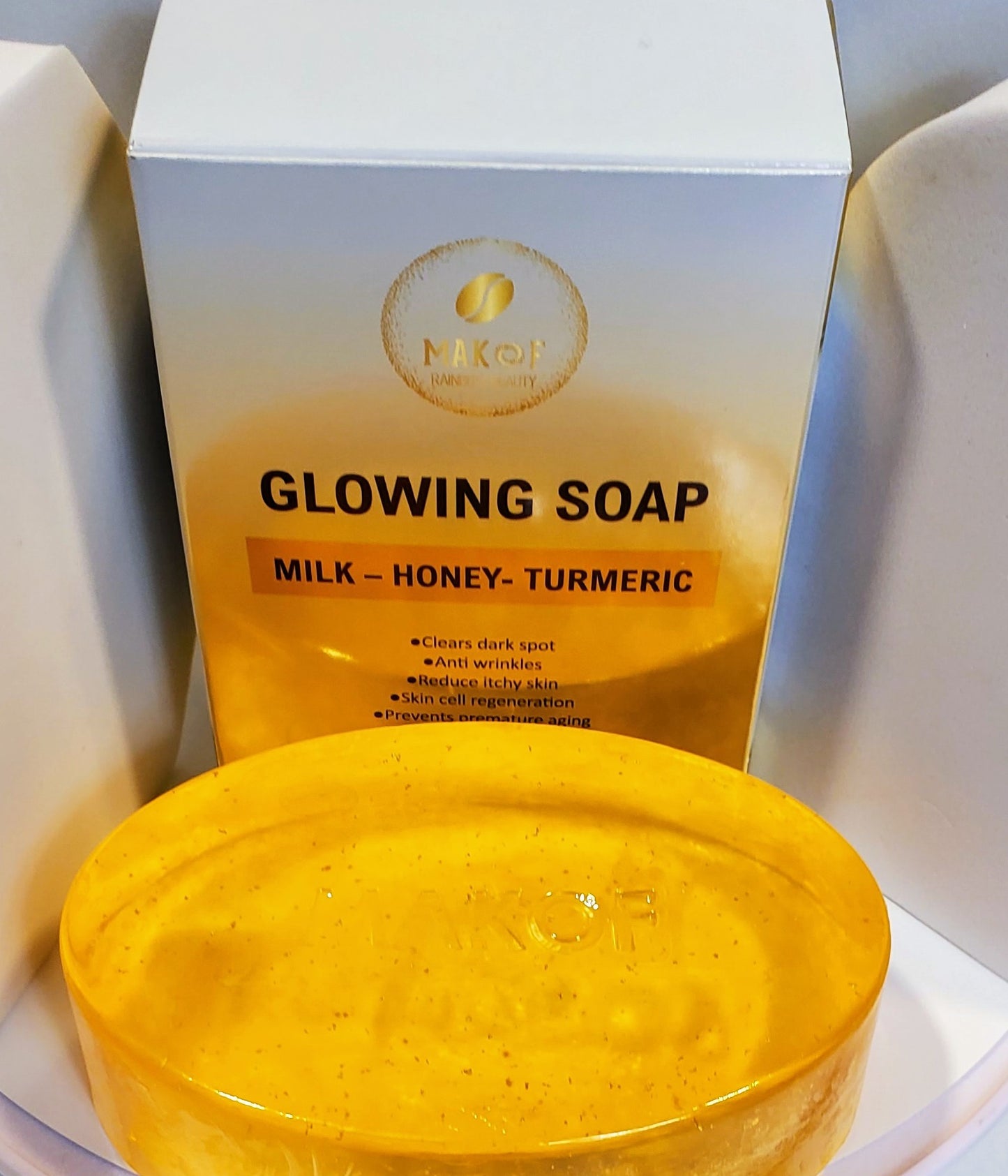 TURMERIC SOAP - BRIGHTENING - DARK SPOTS REMOVER