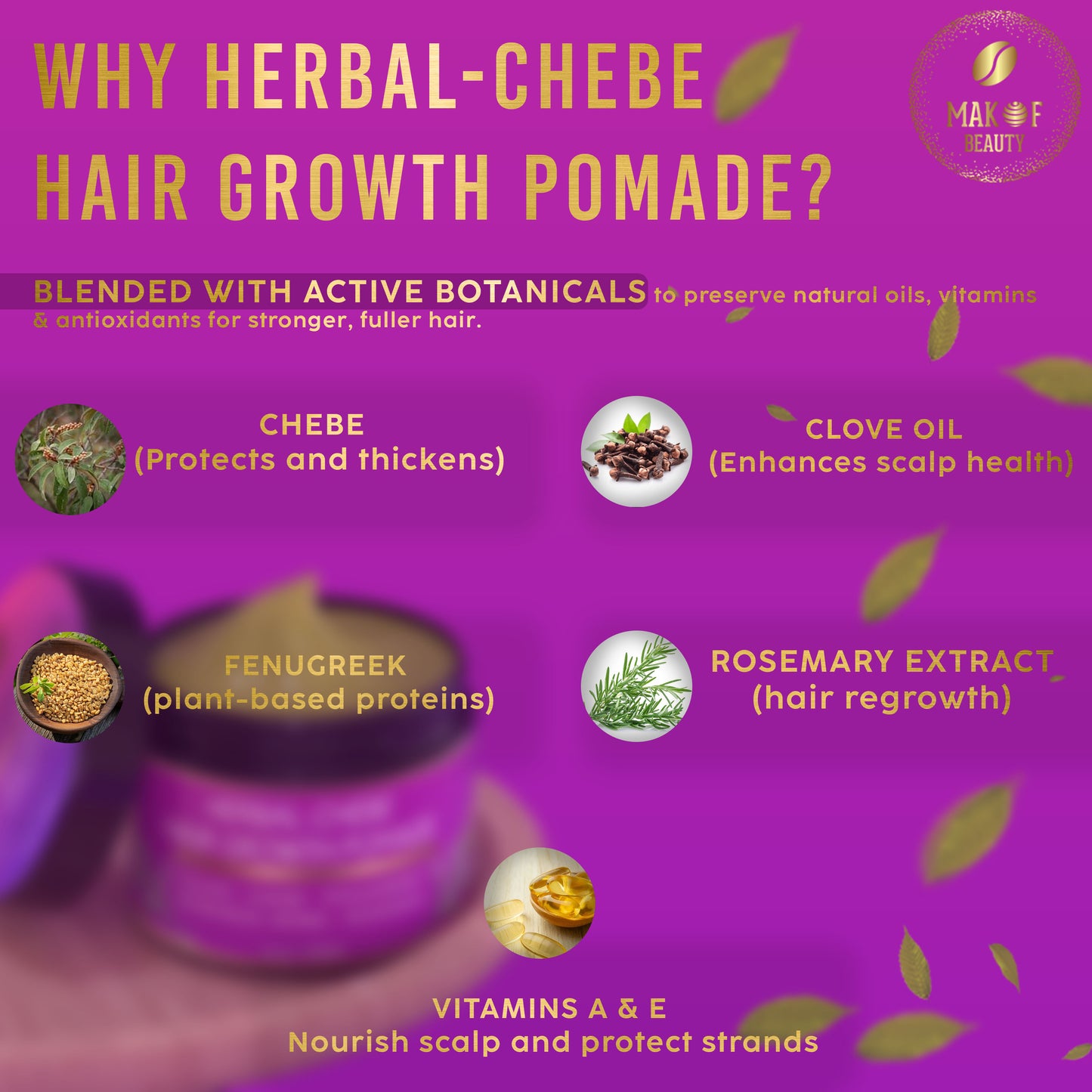 CHEBE MAGIC HAIR GROWTH GREASE (120ml)