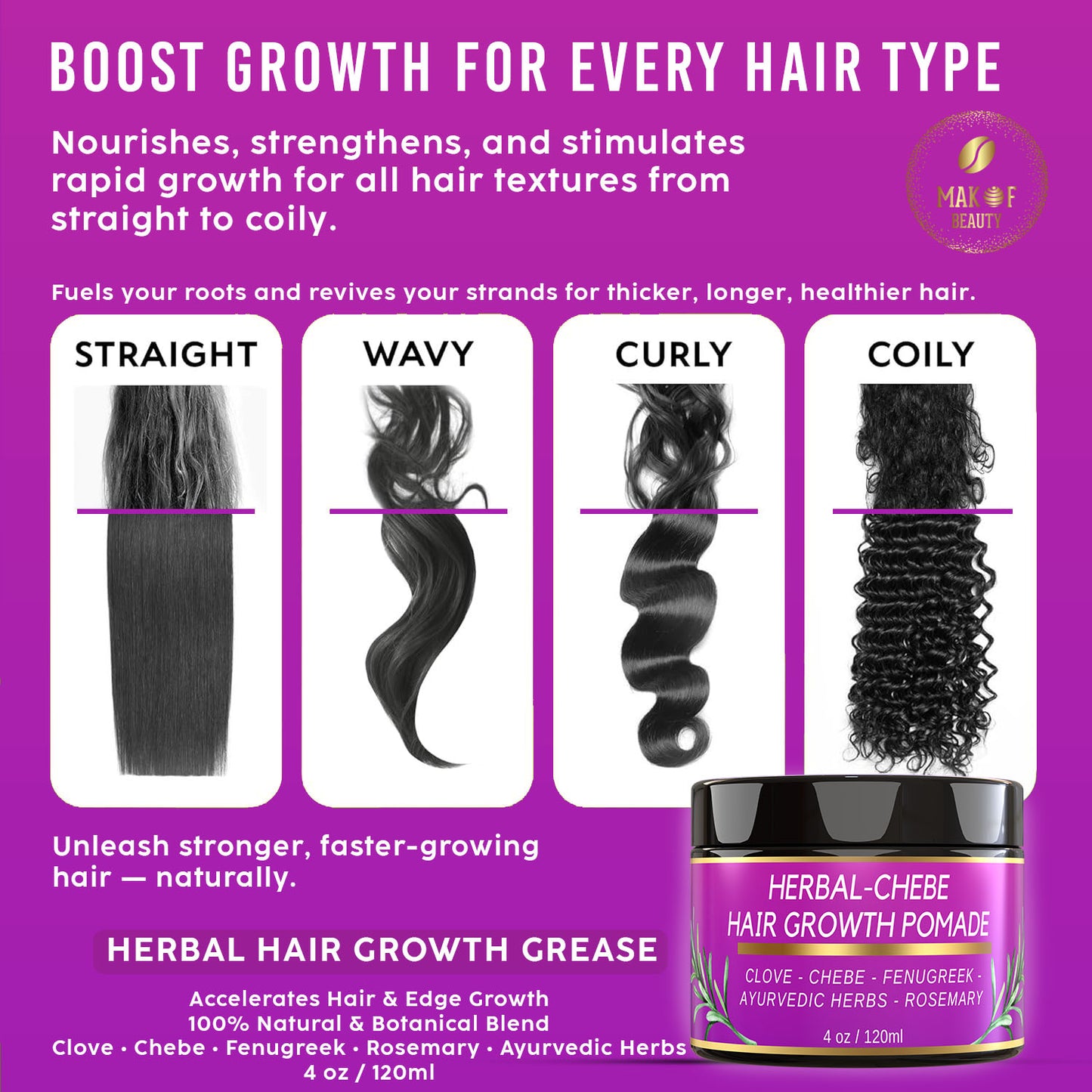 CHEBE MAGIC HAIR GROWTH GREASE (120ml)