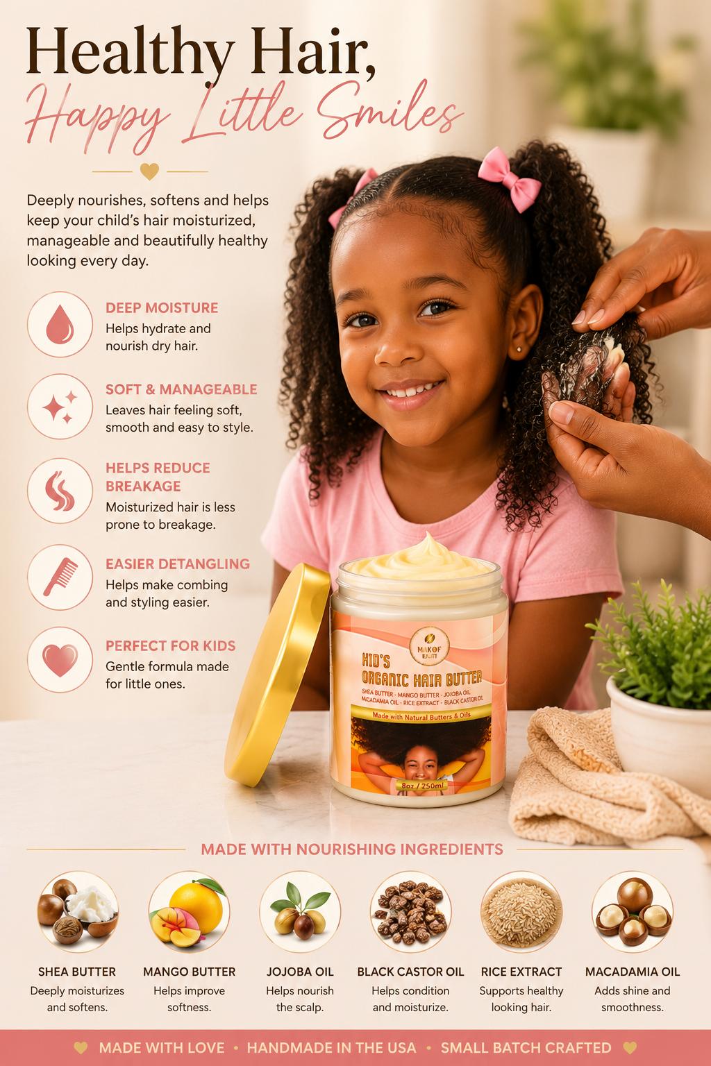 ORGANIC KIDS HAIR BUTTER