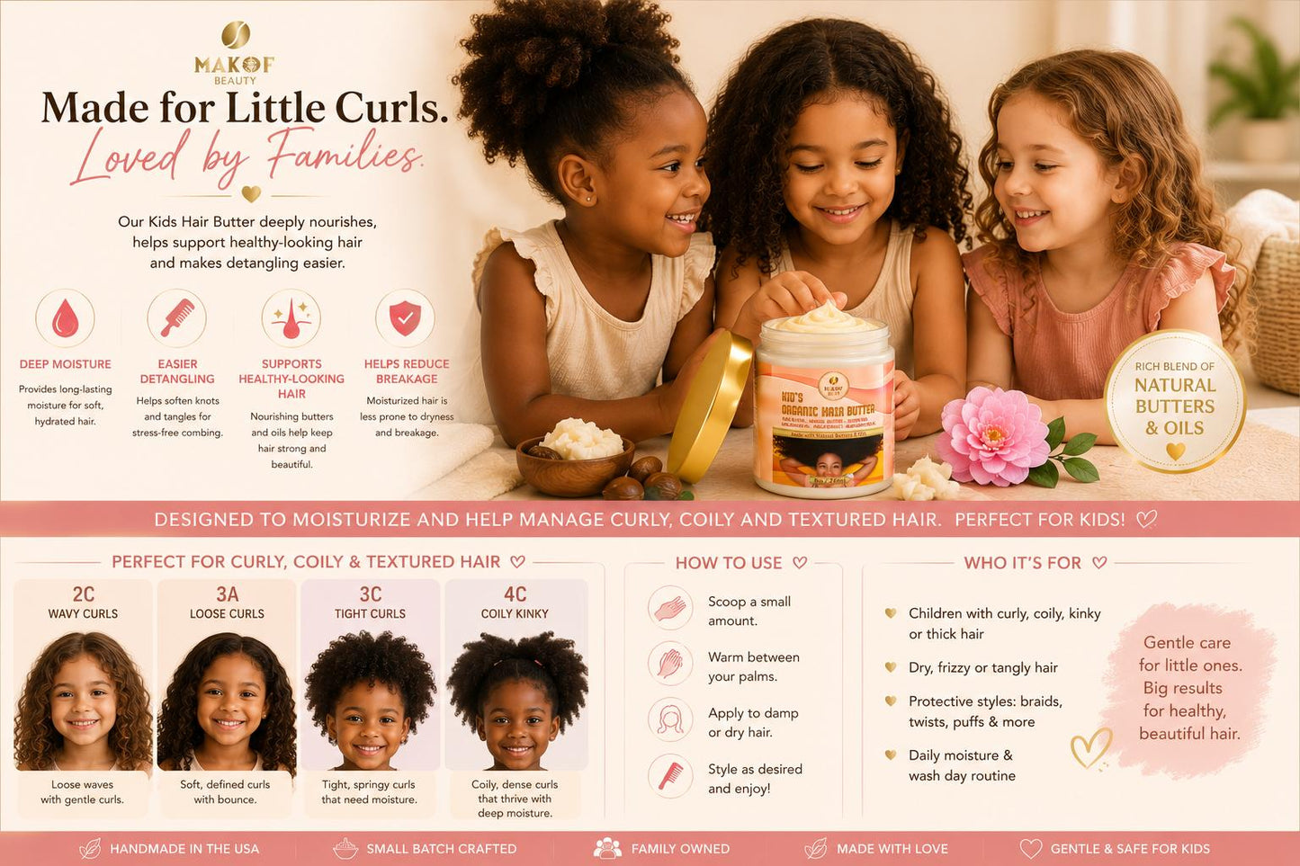 ORGANIC KIDS HAIR BUTTER