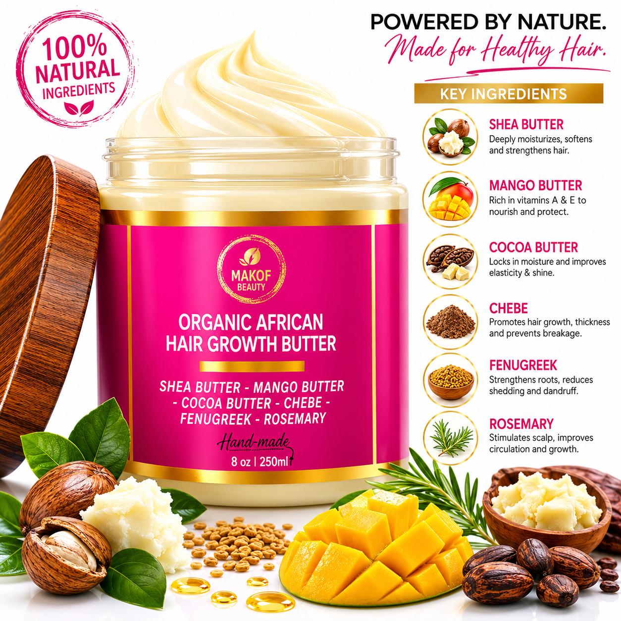 HAIR BUTTER TREATMENT - DEEP CONDITIONING