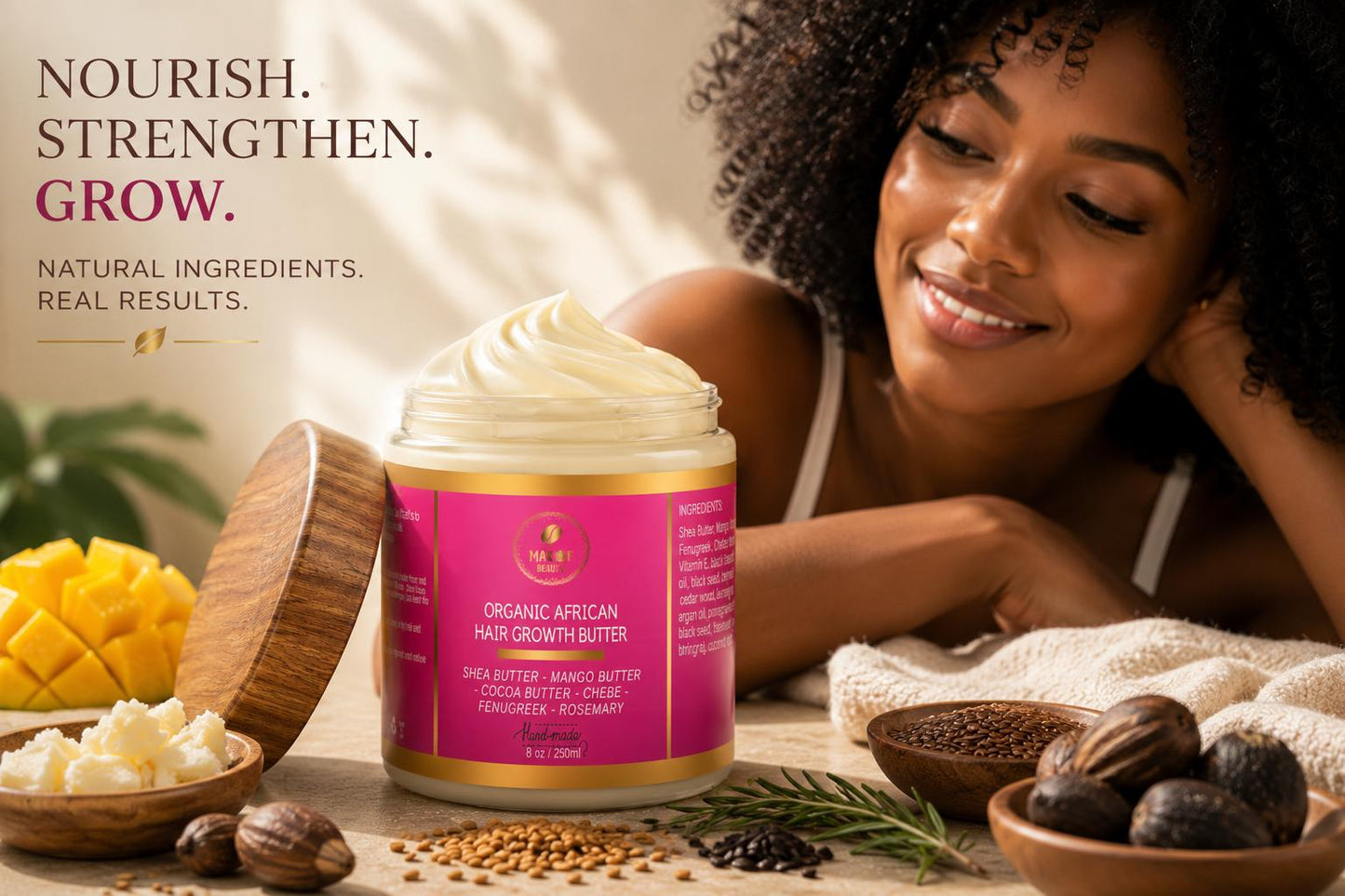 HAIR BUTTER TREATMENT - DEEP CONDITIONING