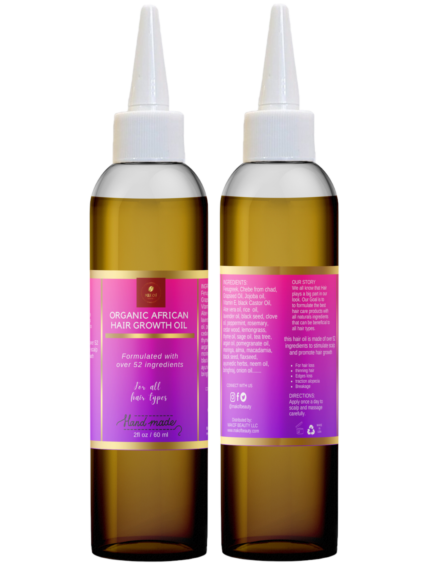 HERBAL / CHEBE HAIR GROWTH OIL MIX
