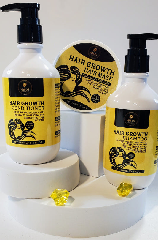 Hair growth Set Shampoo - Conditioner & hair treatment