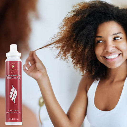 Fermented Rice Water For Massive Hair Growth, For Thicker, Stronger and longer hair- Moisturizing Repair Hydrating. Best all types. Infused with Biotin ( Silicone & Sulfate Free)